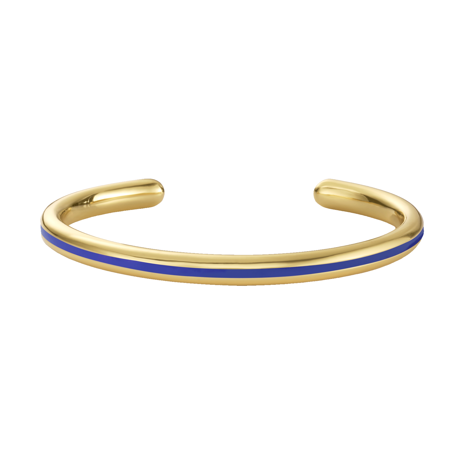 Line bangle - Navy blue