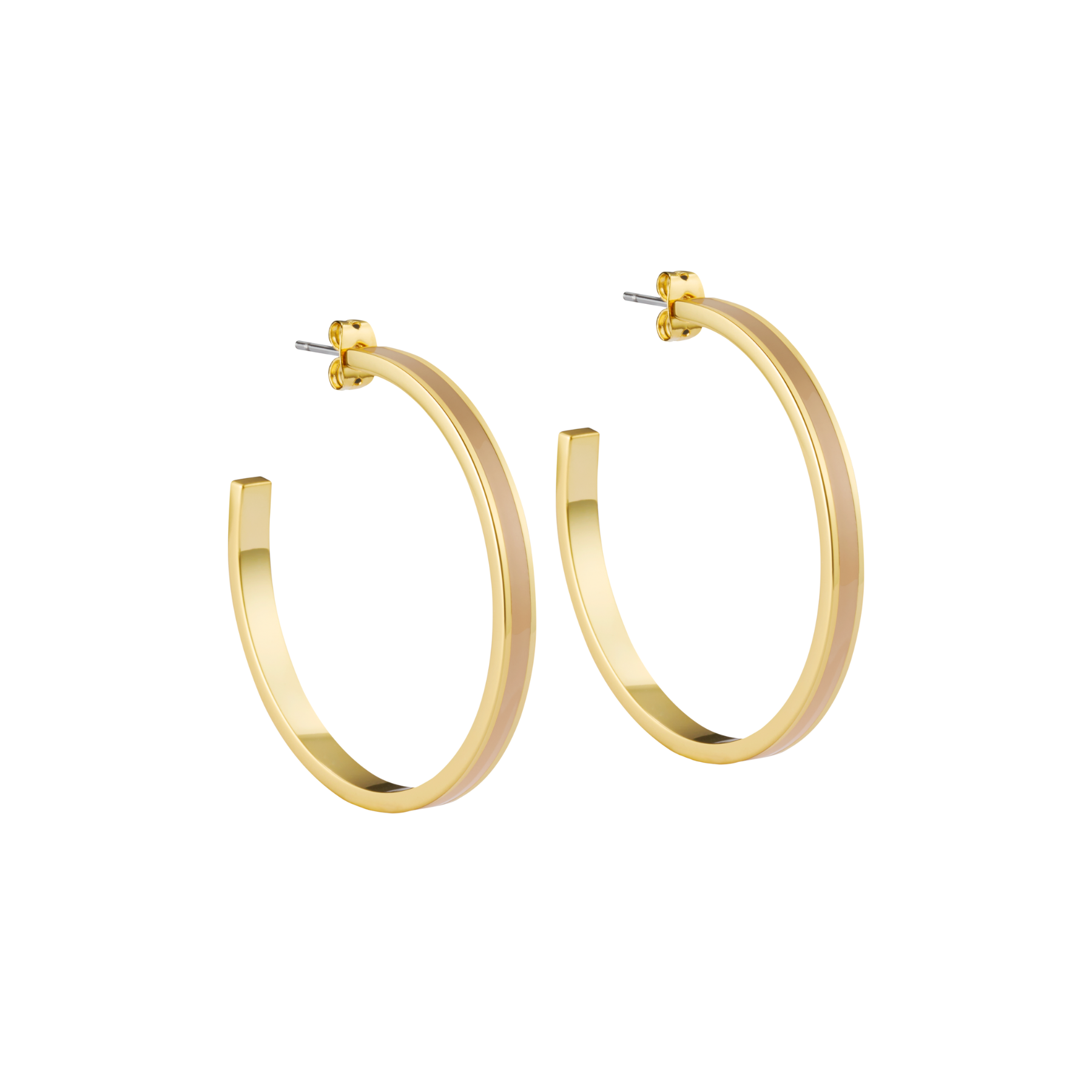 Bangle Hoops - Navy Blue