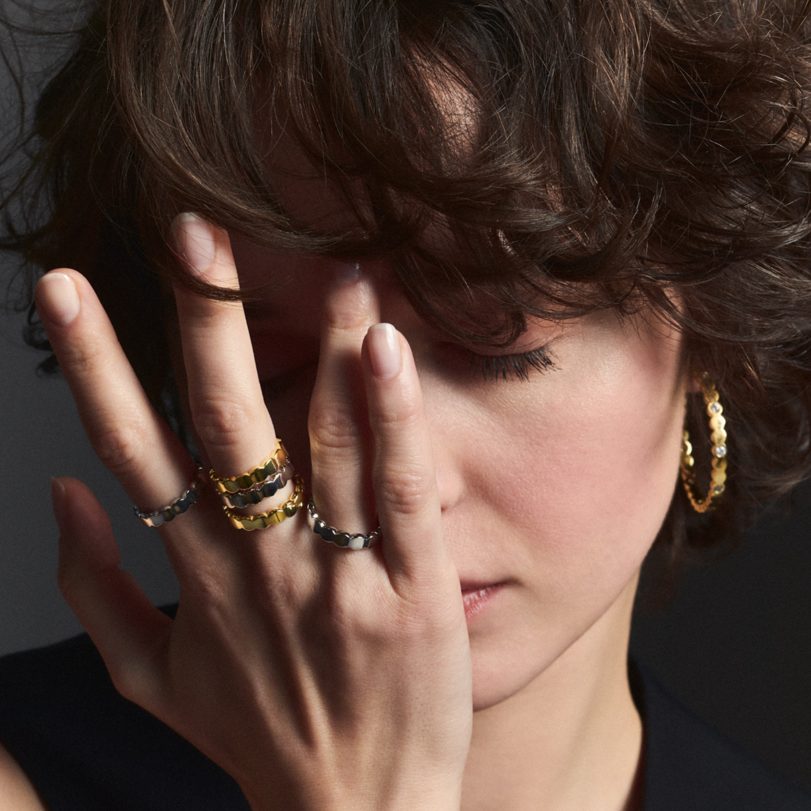 Bague Lumi - Or Light - Bangle-Up