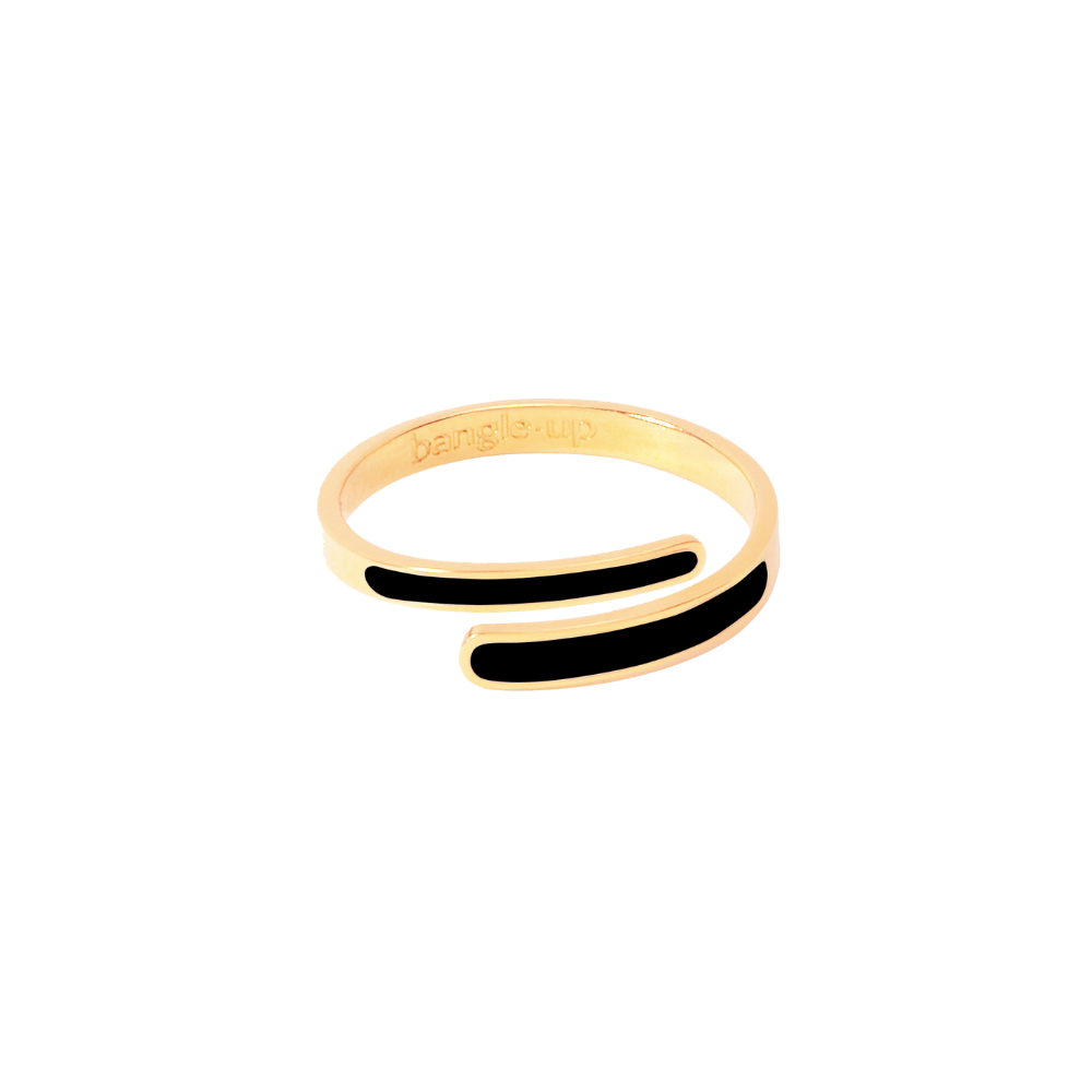 Bague Tara - Noir Carbon - Bangle-Up