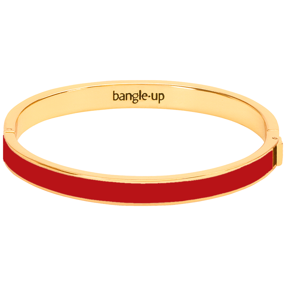 Bracelet Bangle - Rouge salsa
