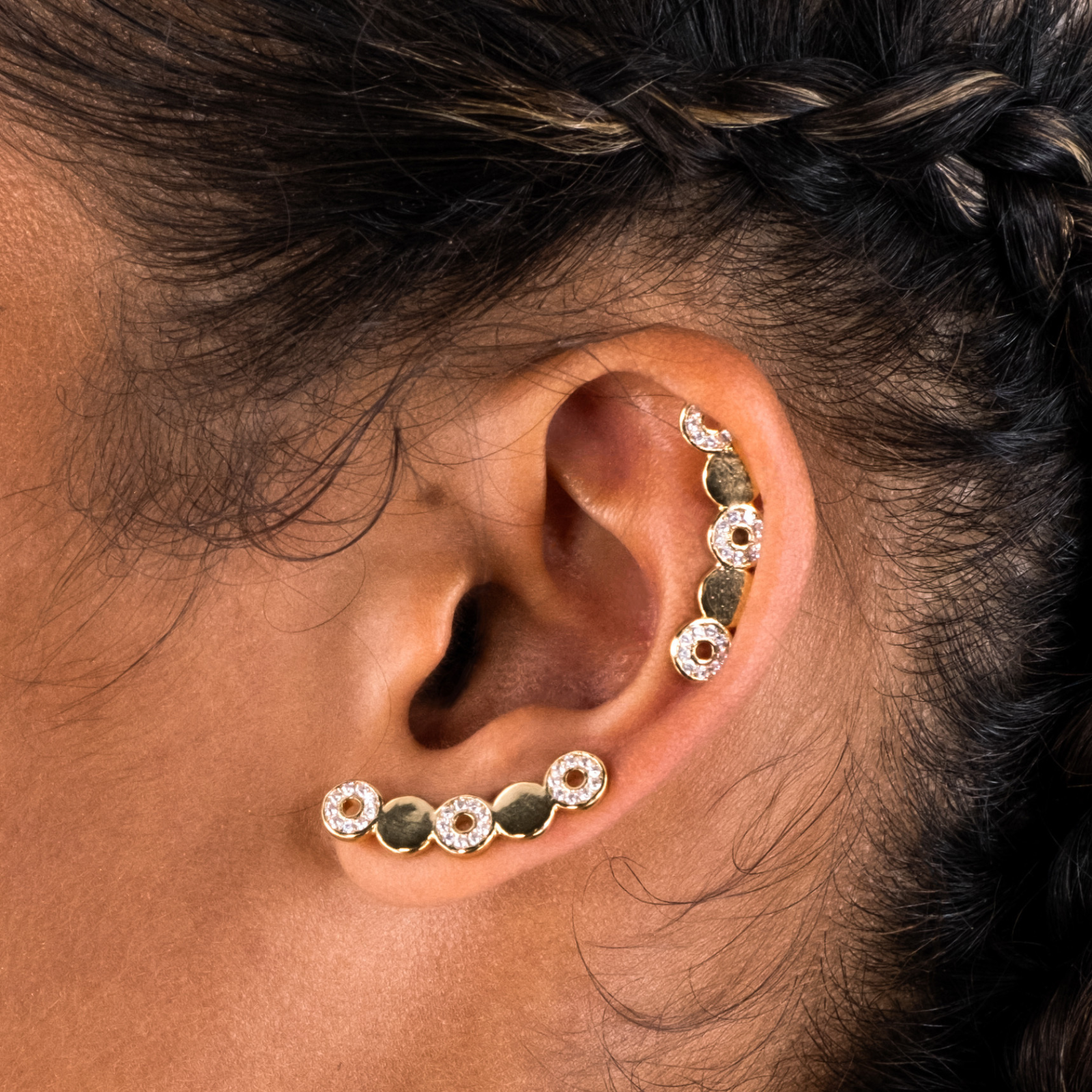 Boucles d'oreilles montantes Éclat - Bangle-Up