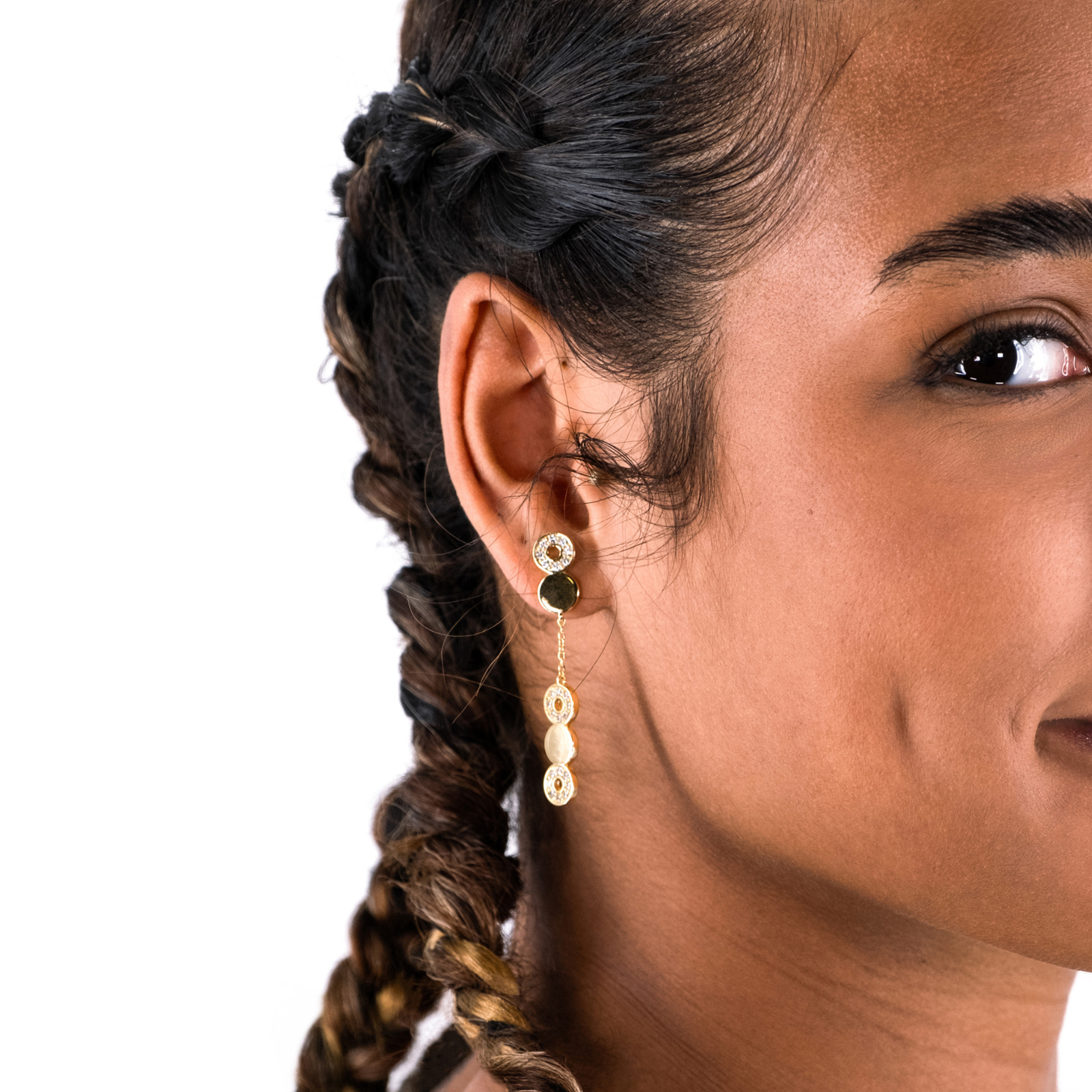 Boucles d'oreilles pendantes Éclat - Bangle-Up