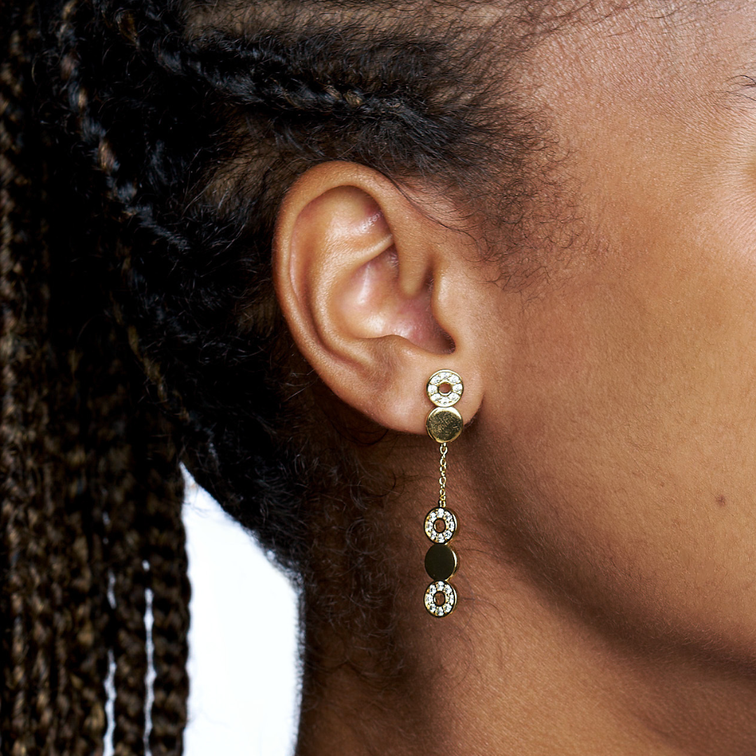 Boucles d'oreilles pendantes Éclat - Bangle-Up