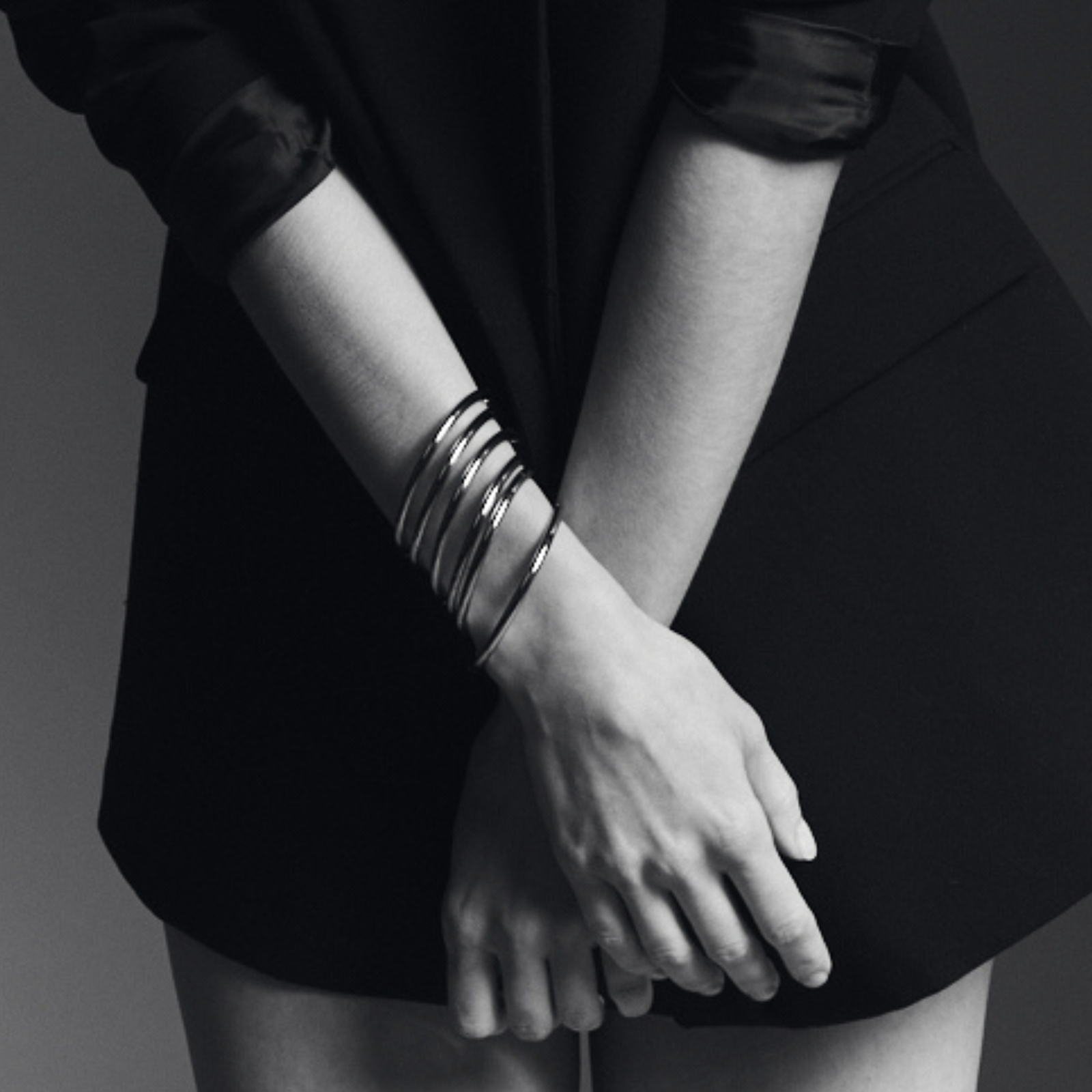 Bracelet AN-O - Argent - Bangle-Up