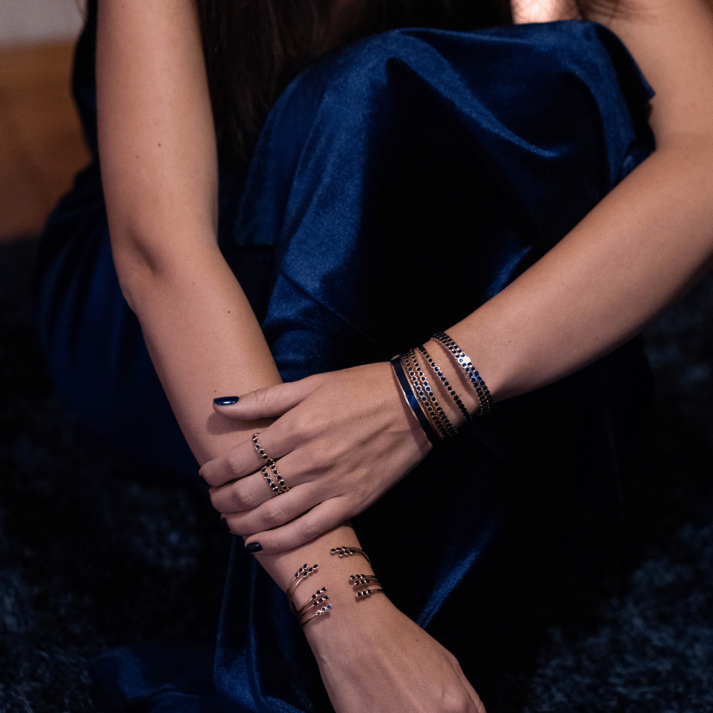 Bracelet  Bangle - Bleu Nuit - Bangle-Up