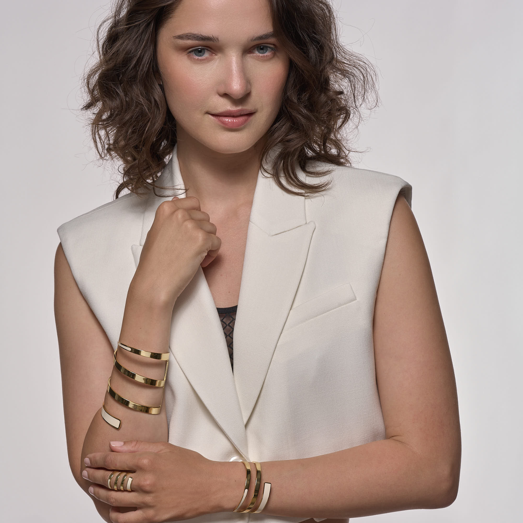 TARA Ring - Sand White