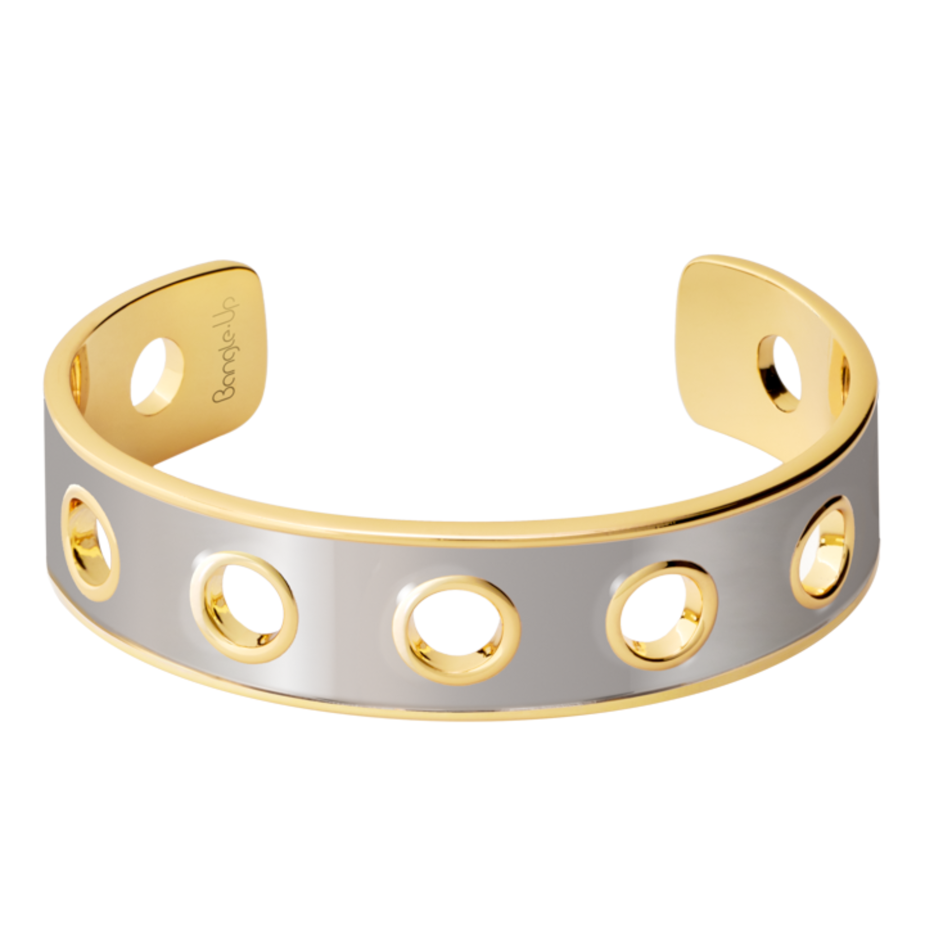 EYELET bangle - Two-tone