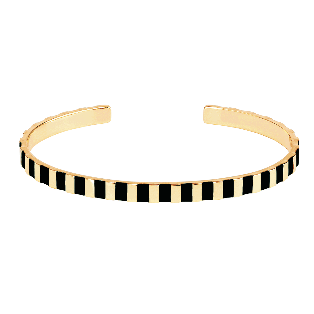 Jonc Inès - Noir Carbon - Bangle-Up
