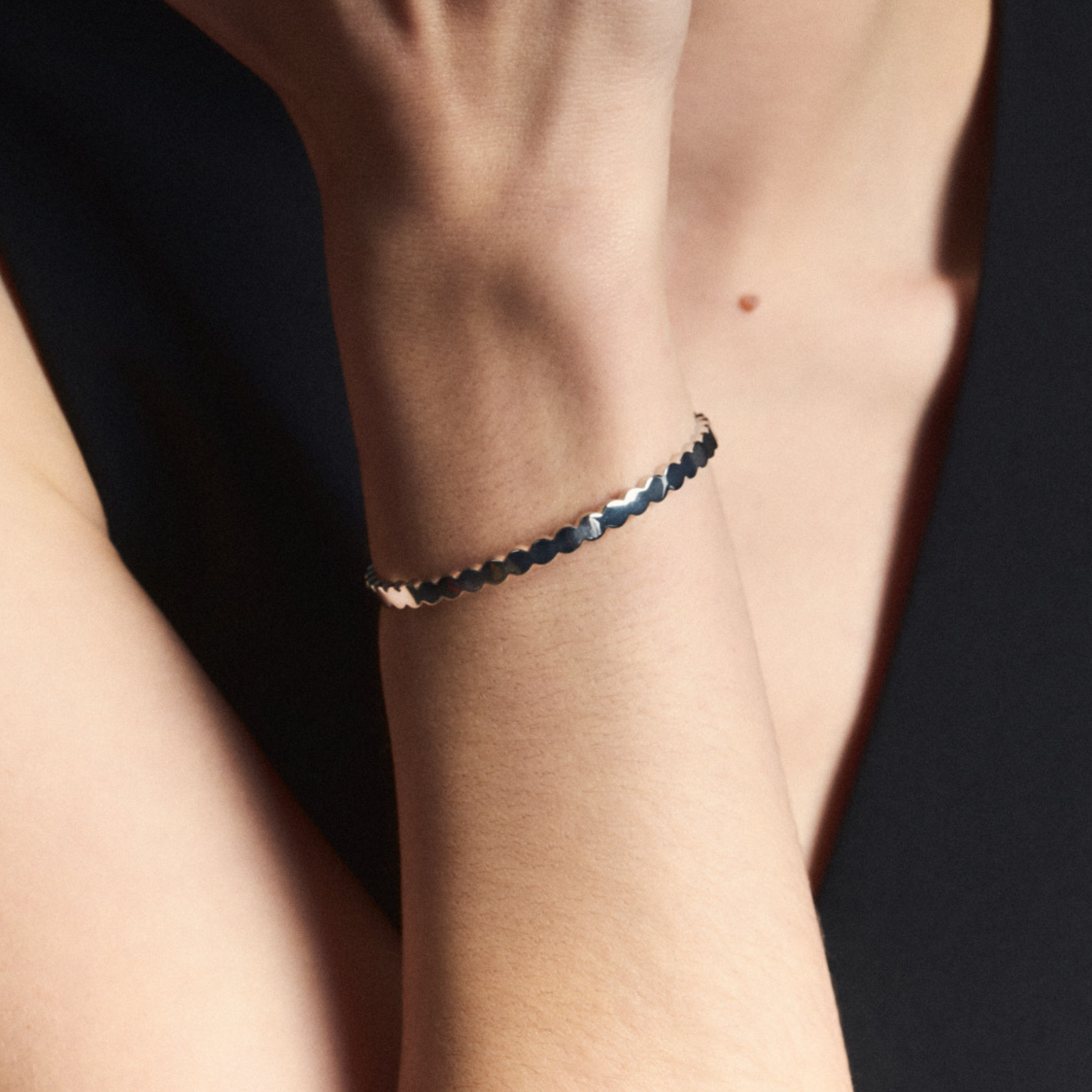 Jonc Lumi - Argent - Bangle-Up
