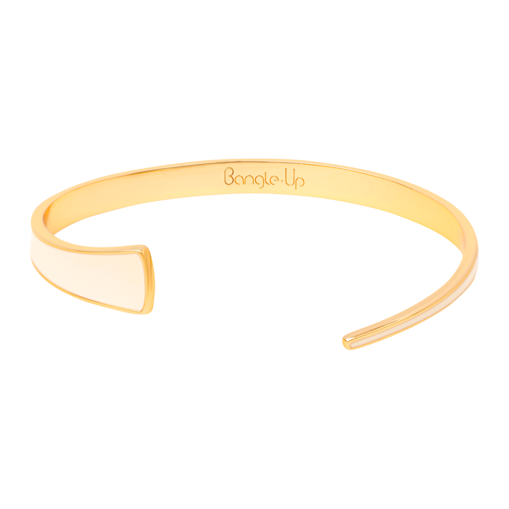 Jonc TARA - Blanc Sable - Bangle-Up