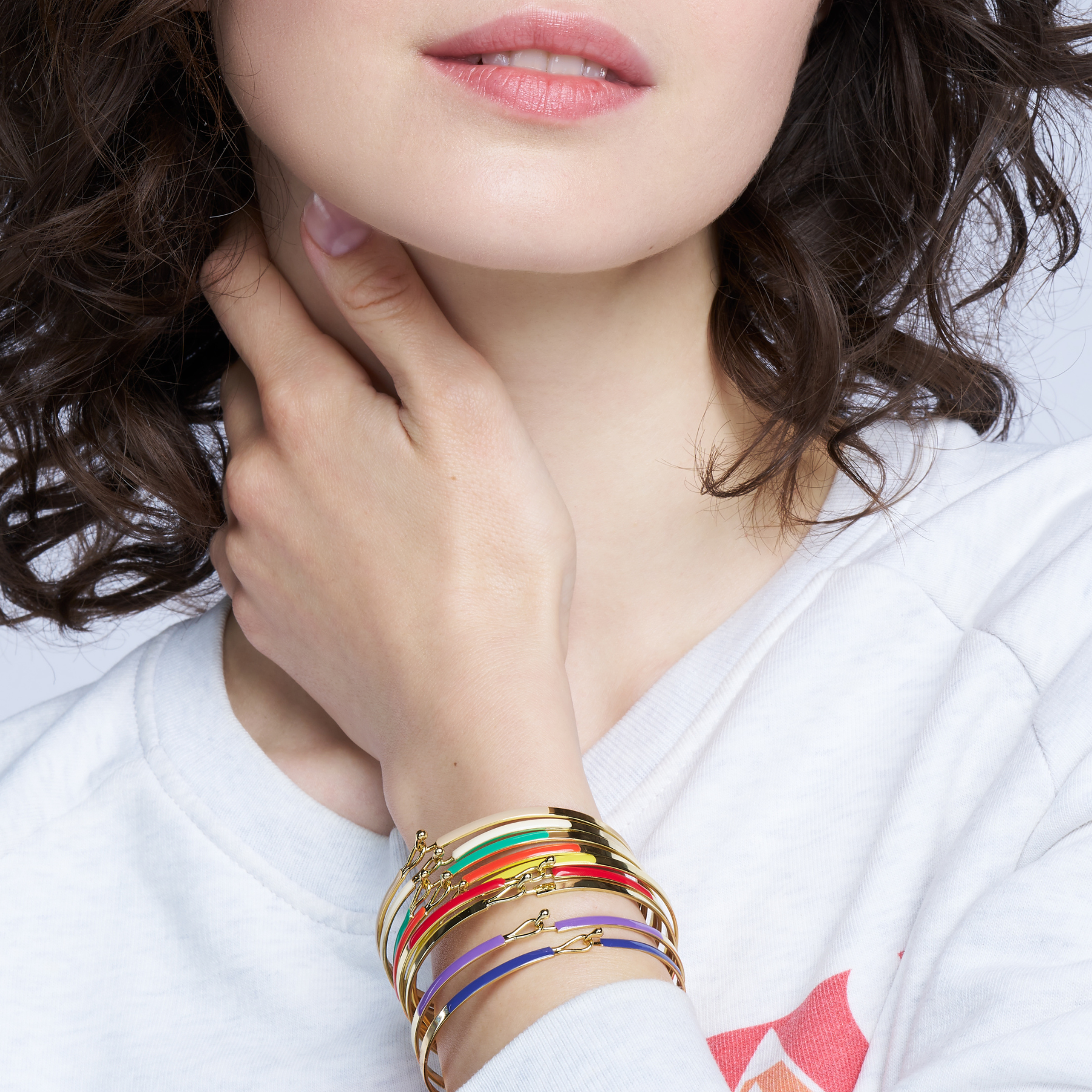 Lily Bracelet - Salsa Red