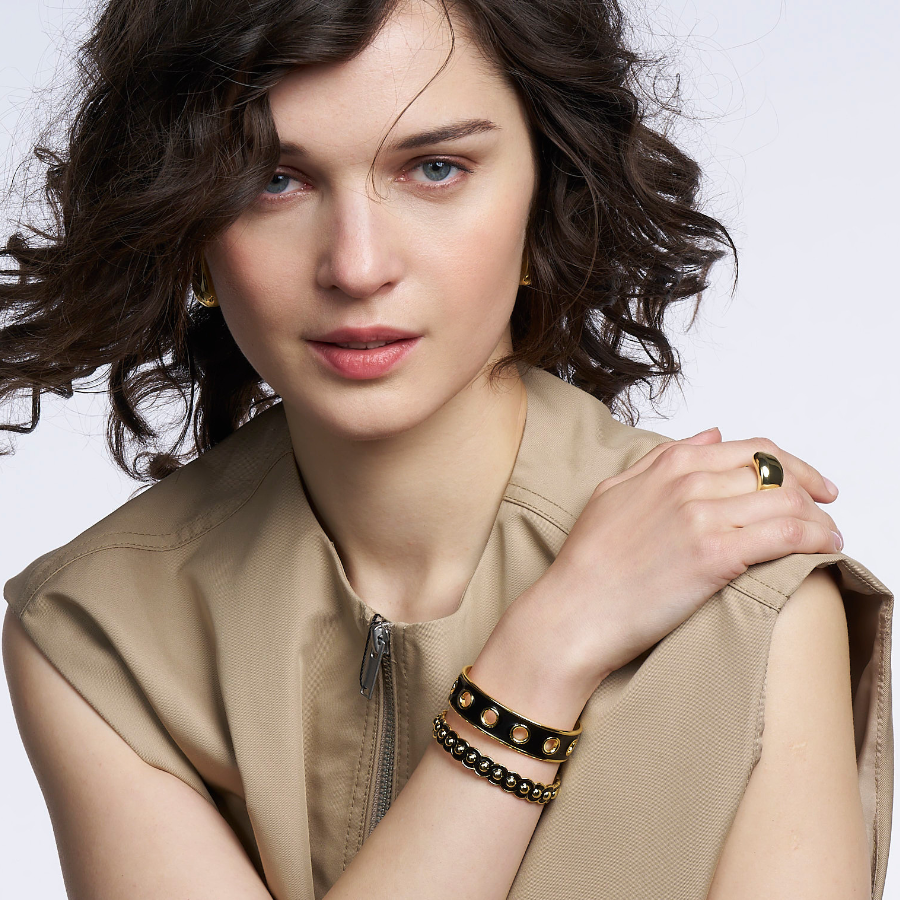 Moon Bangle - Carbon Black