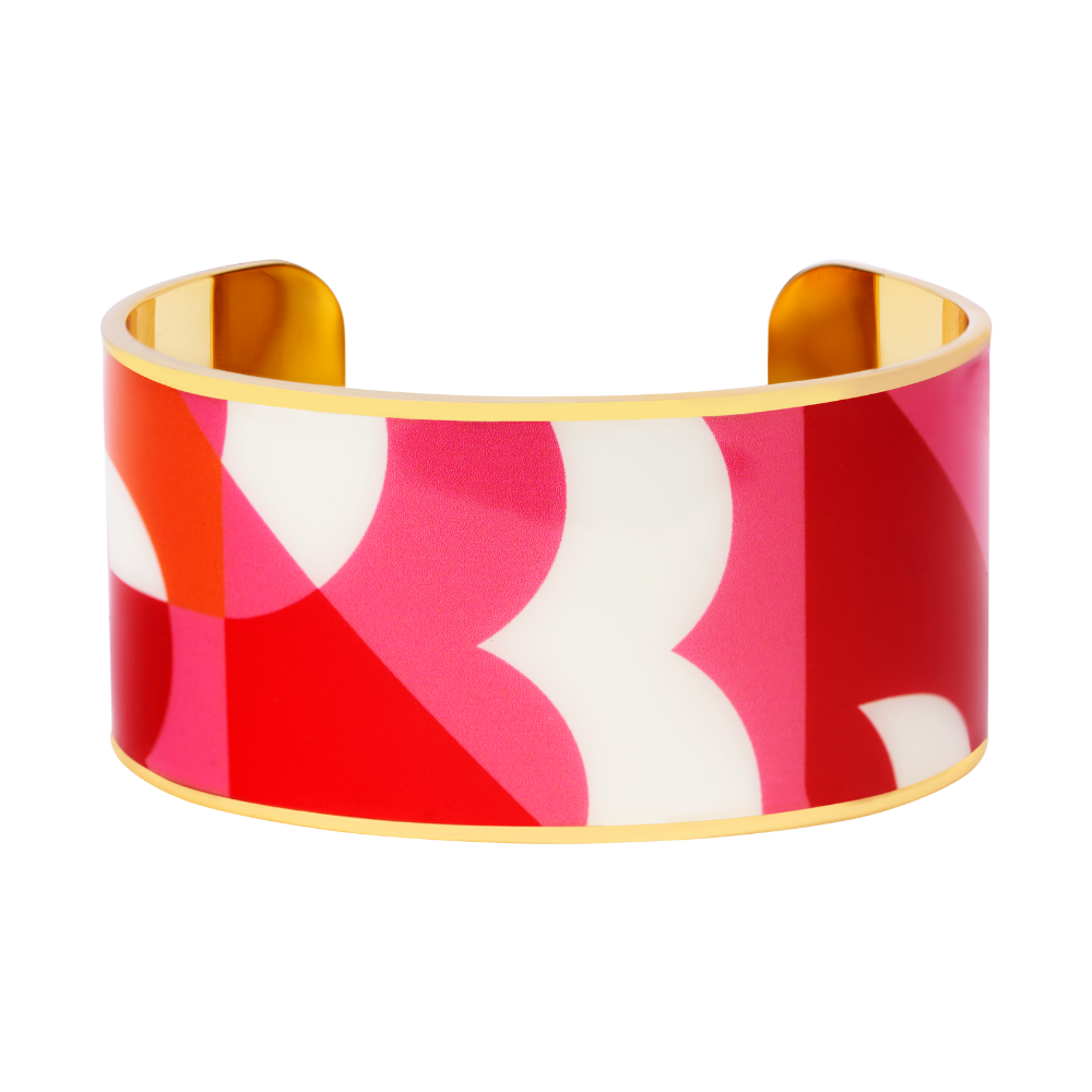 Manchette B.PRINT - Rouge Salsa - Bangle-Up