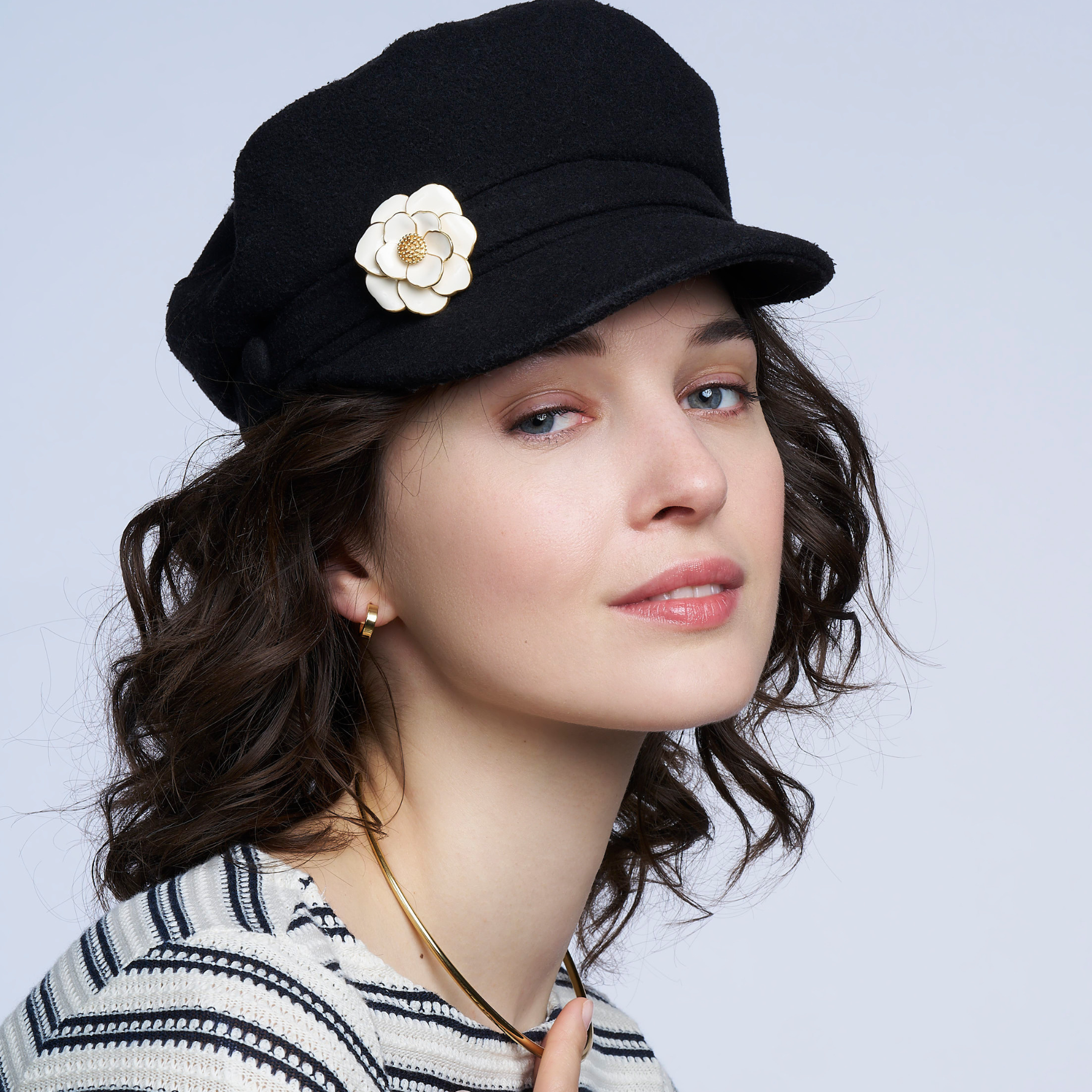 Mini Créoles Bangle - Or Light