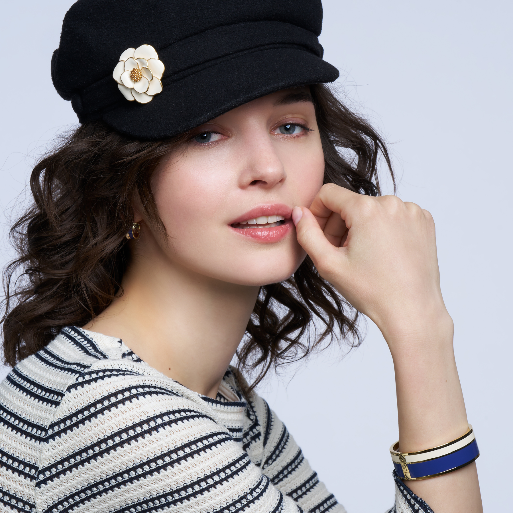 Bracelet Vaporetto - Bleu Navy / Blanc Sable