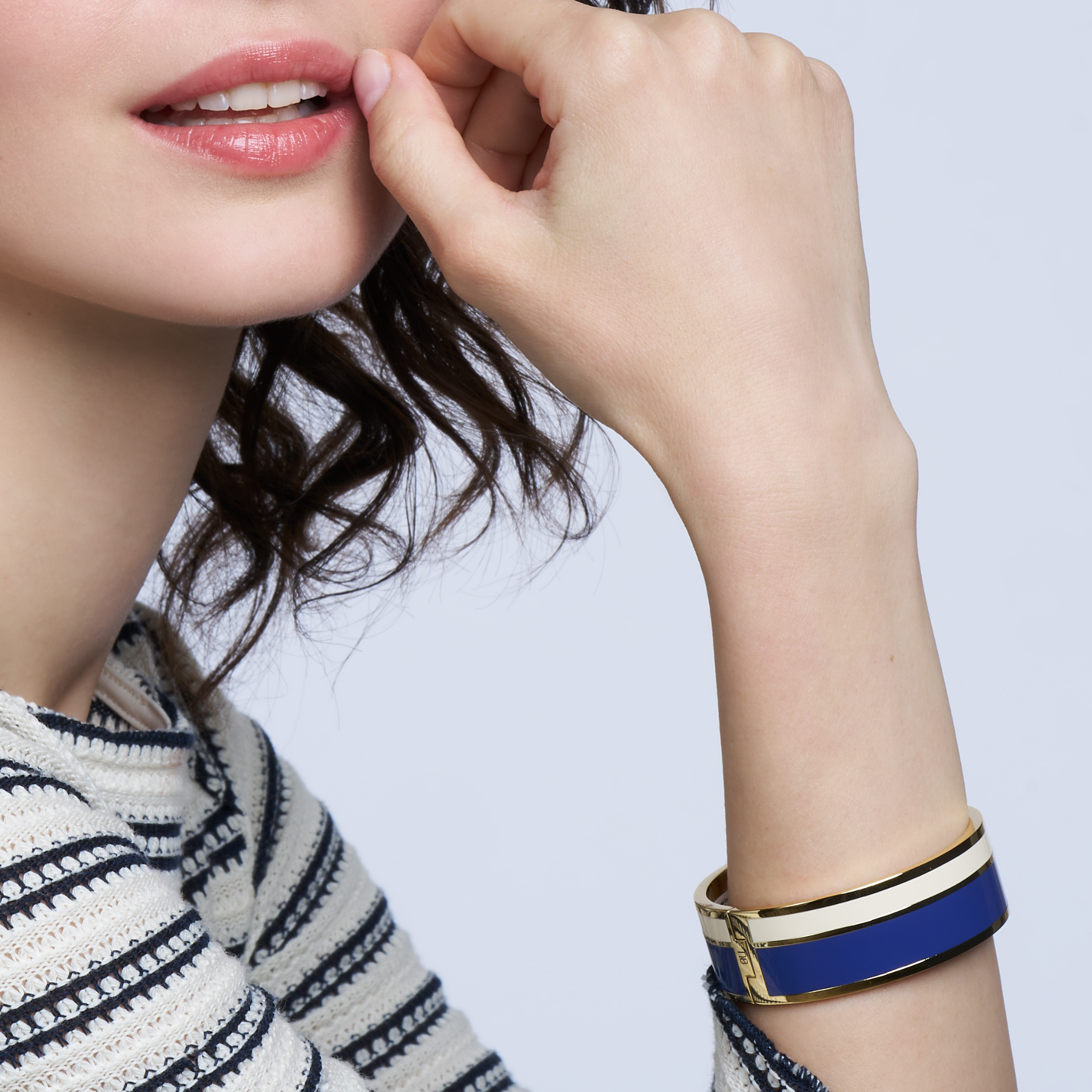 Vaporetto Bracelet - Navy Blue / Sand White
