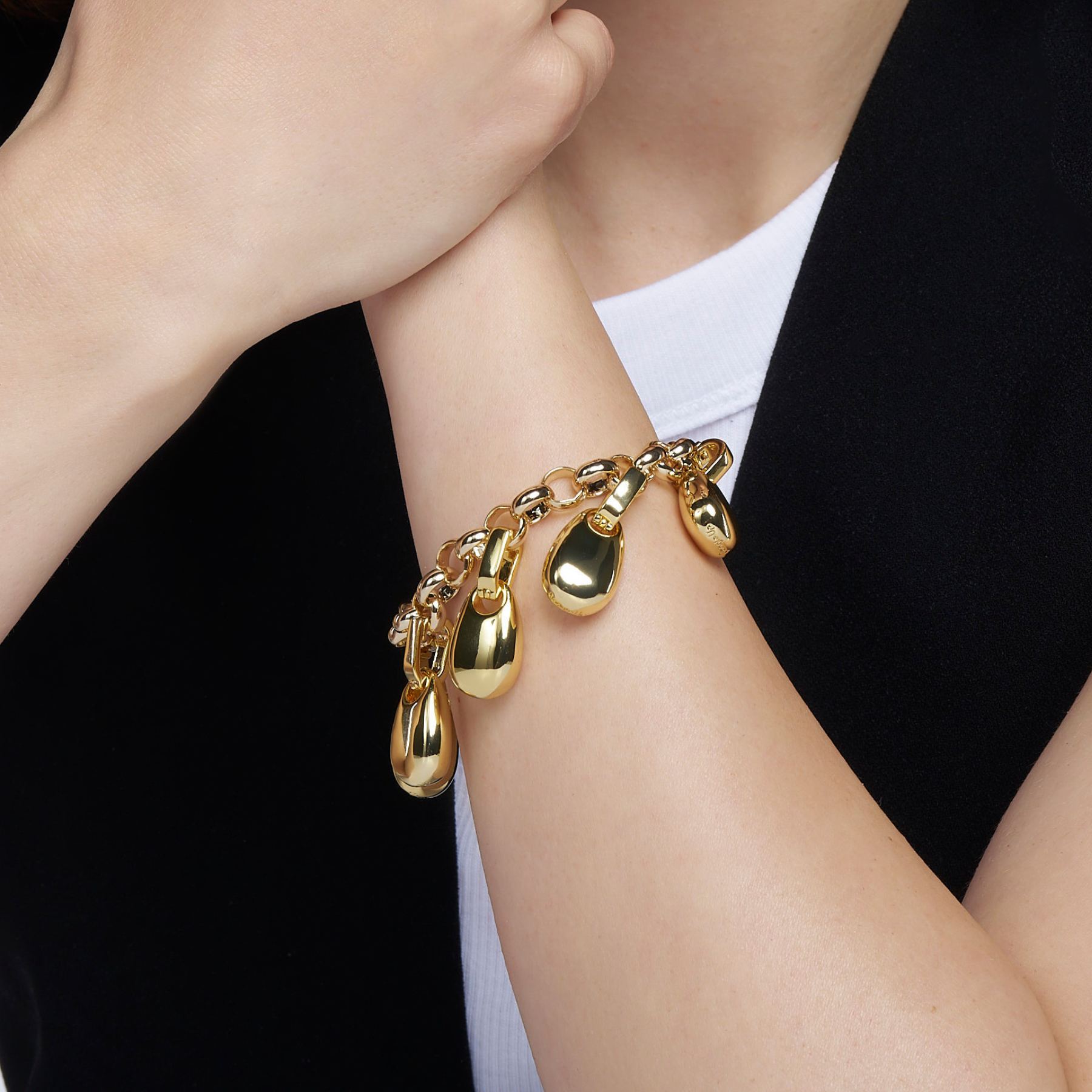 Bangle Bracelet - Light Gold