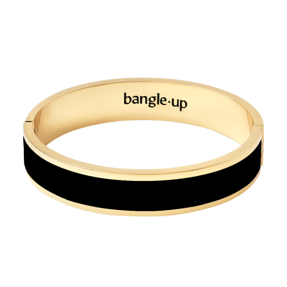 Bracelet  Bangle Ovale - Noir