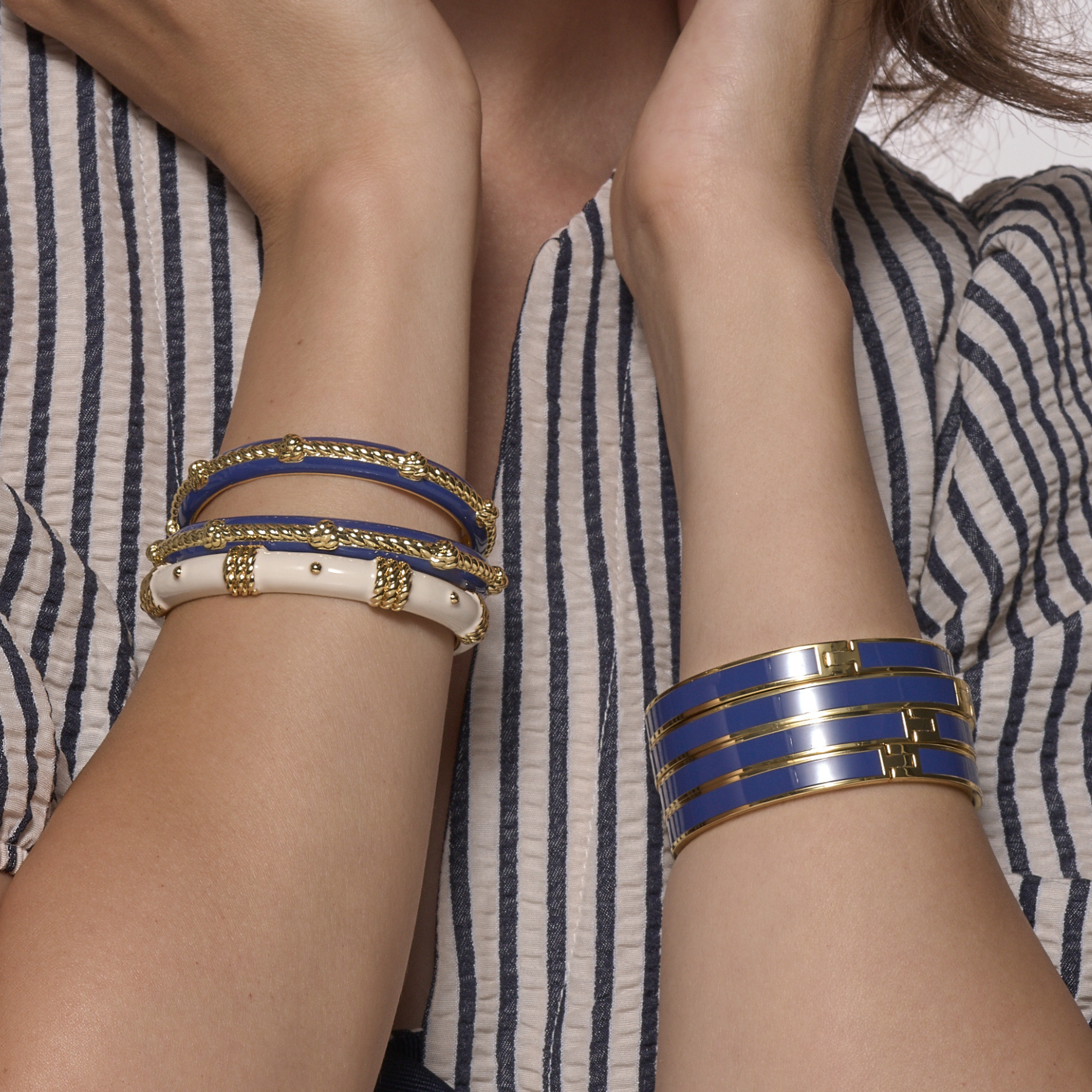 Jonc Eole - Bleu Navy