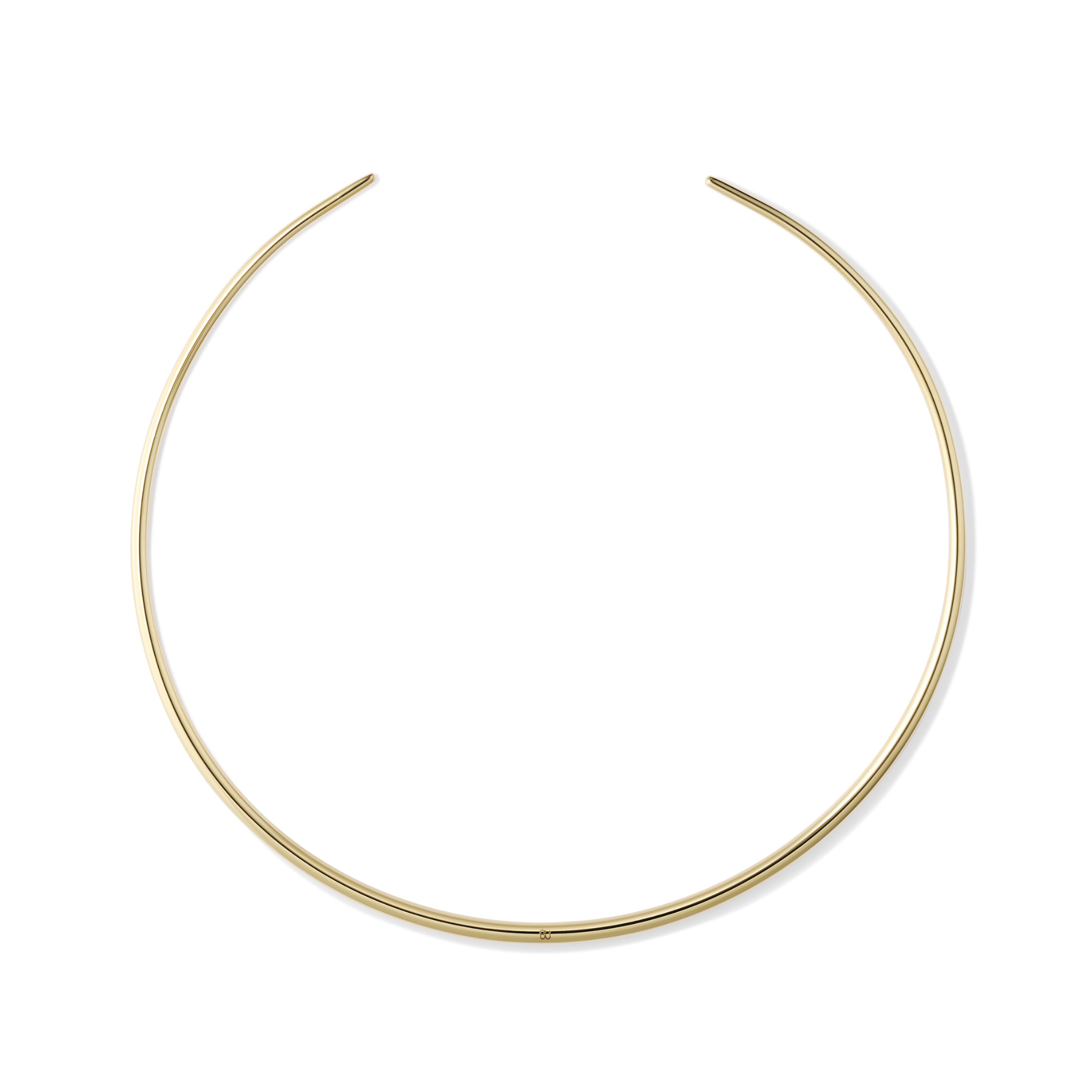 AN-O Torque necklace - Light Gold