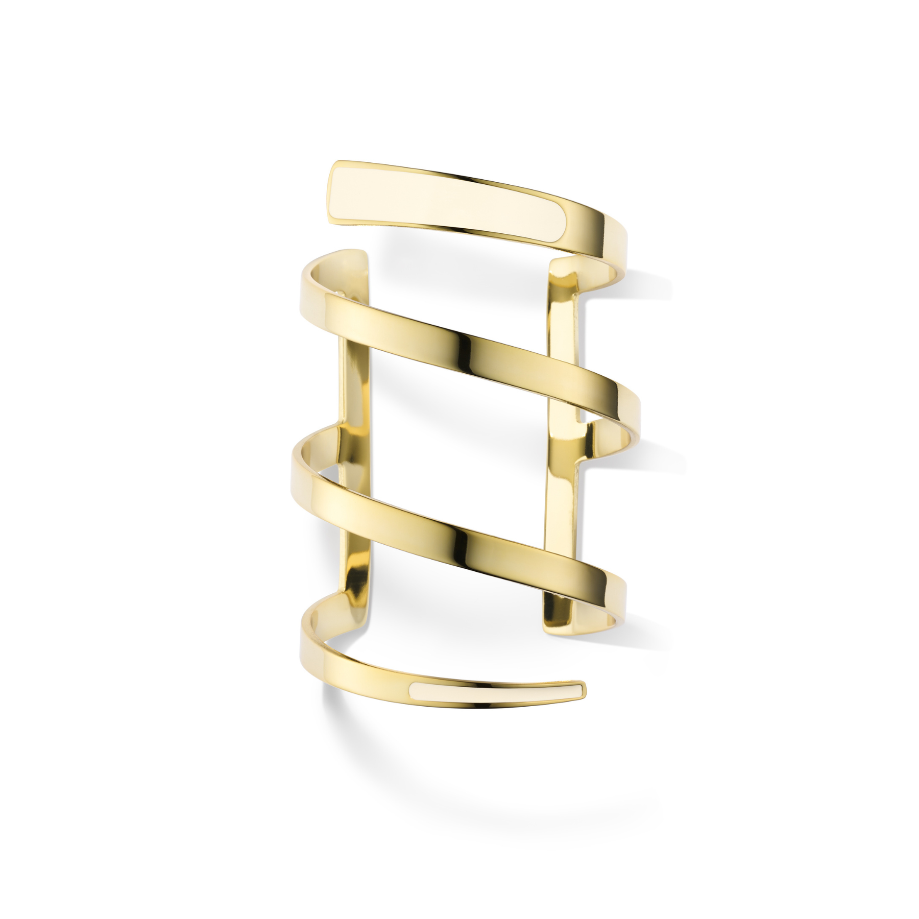Tara Cuff Bracelet - Sand White