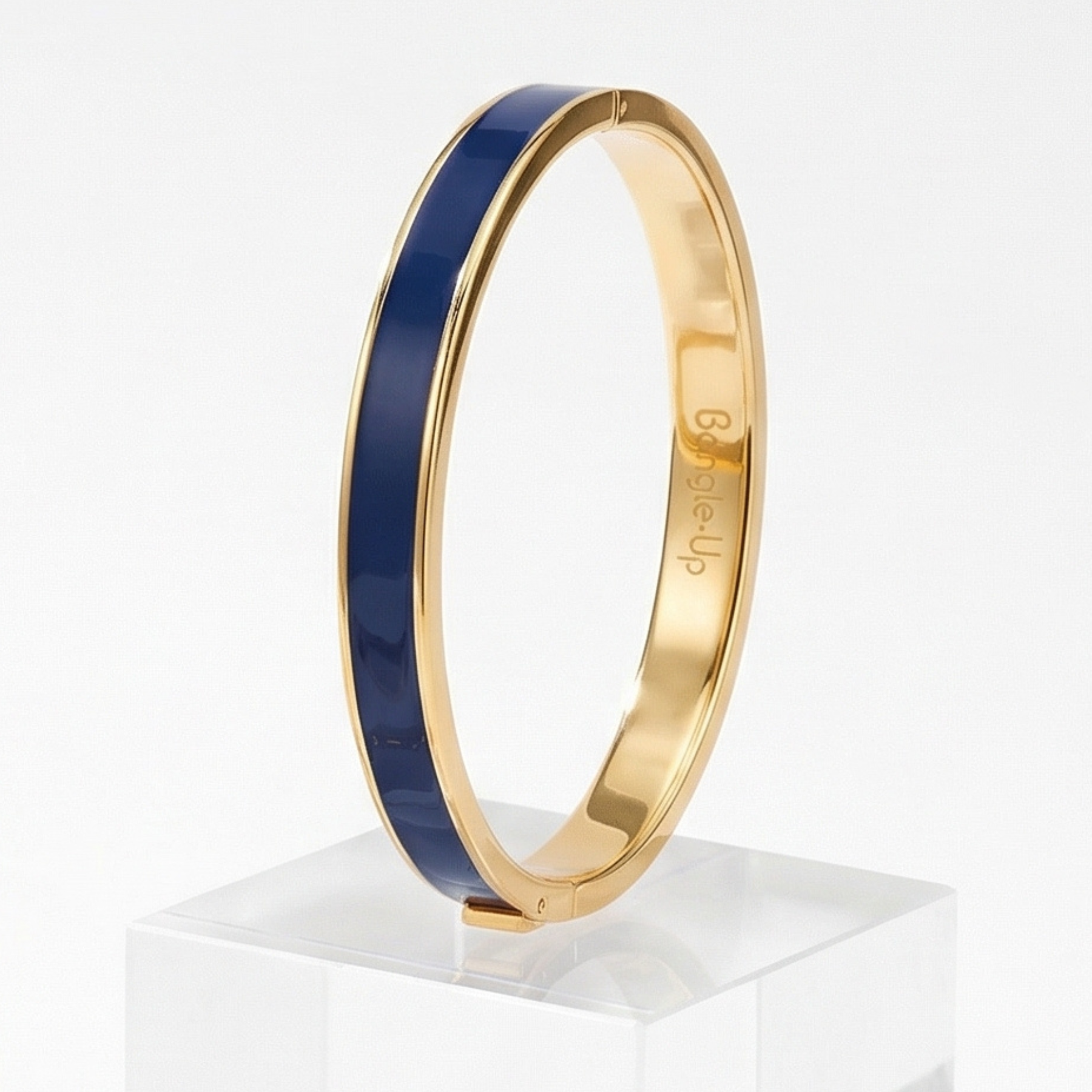 Bangle Bracelet - Navy Blue