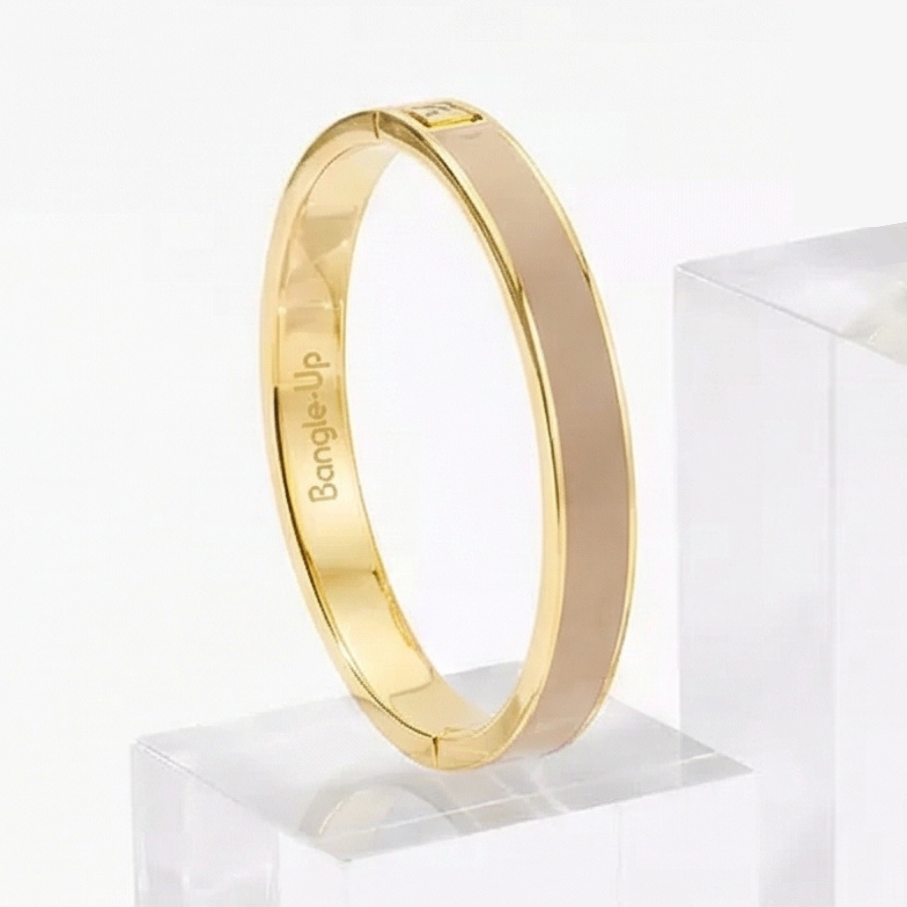 Bracelet Bangle - Beige Mastic