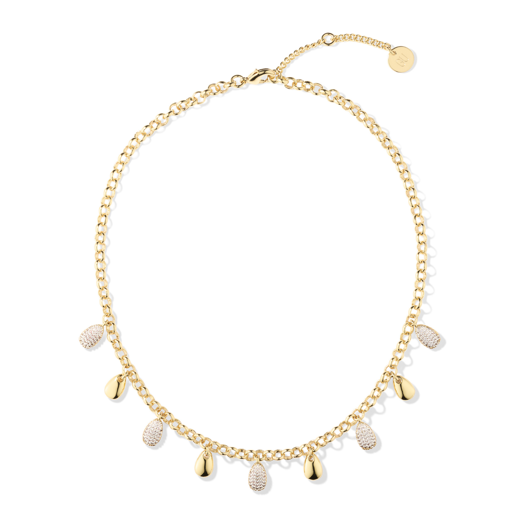 Drop Necklace - Light Gold