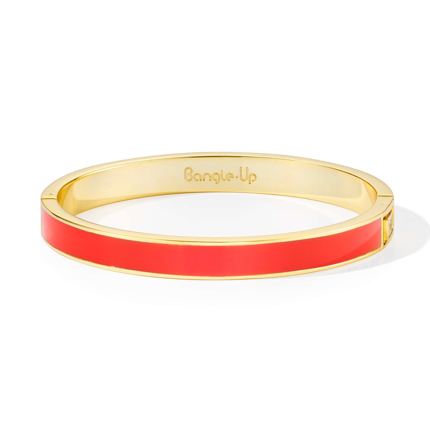 Bangle Bracelet - Orange Tangerine