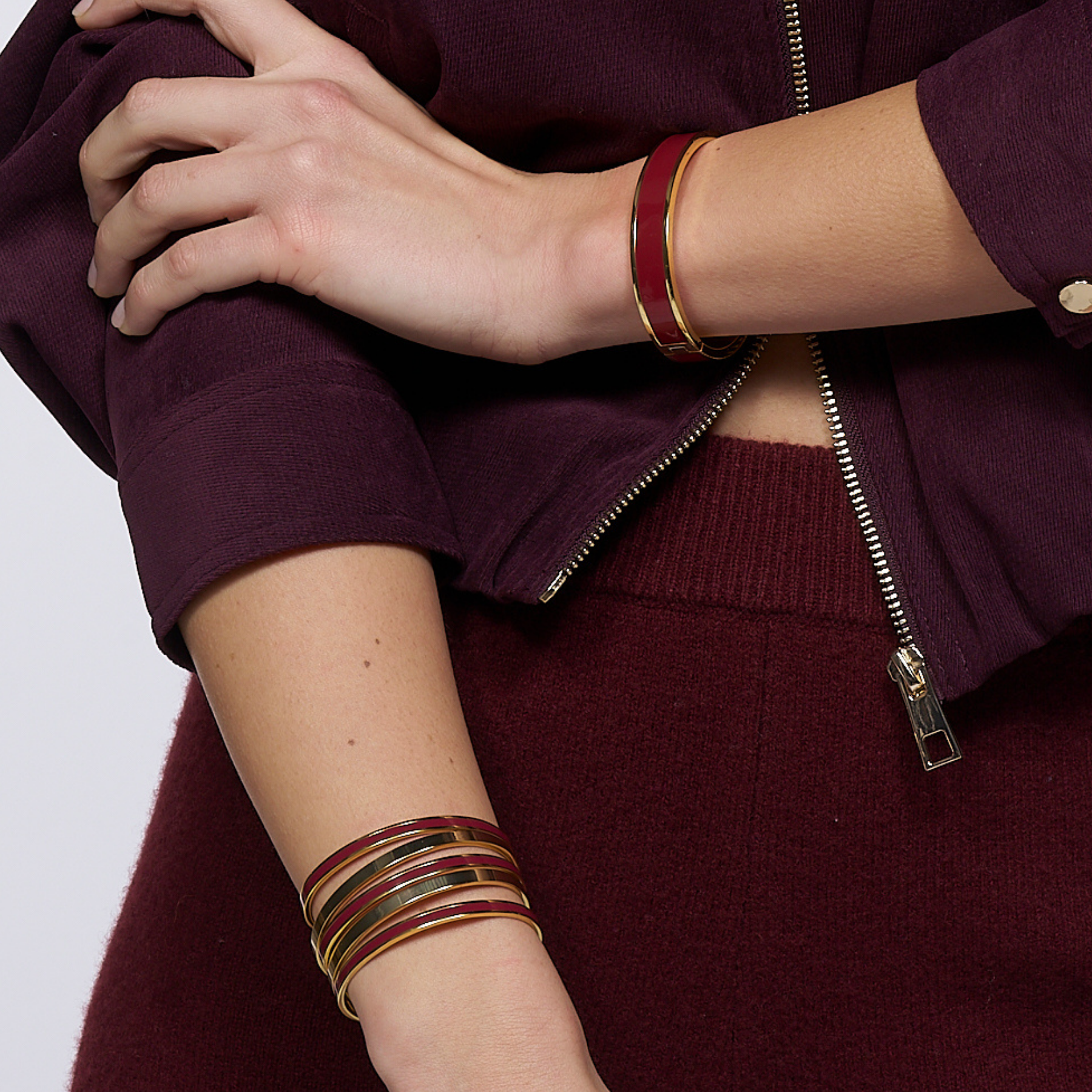 Jonc Bangle - Pomegranate
