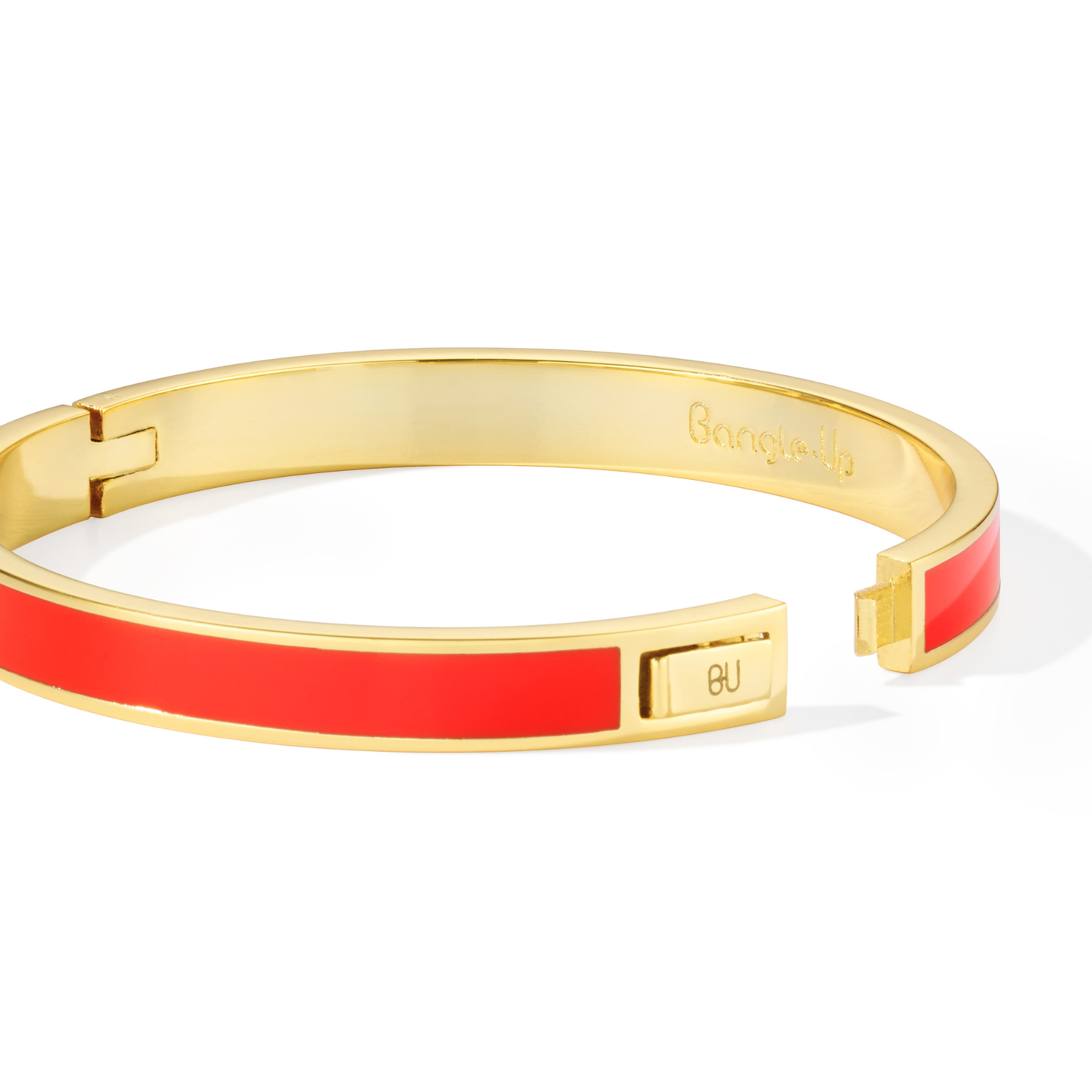 Bangle Bracelet - Orange Tangerine
