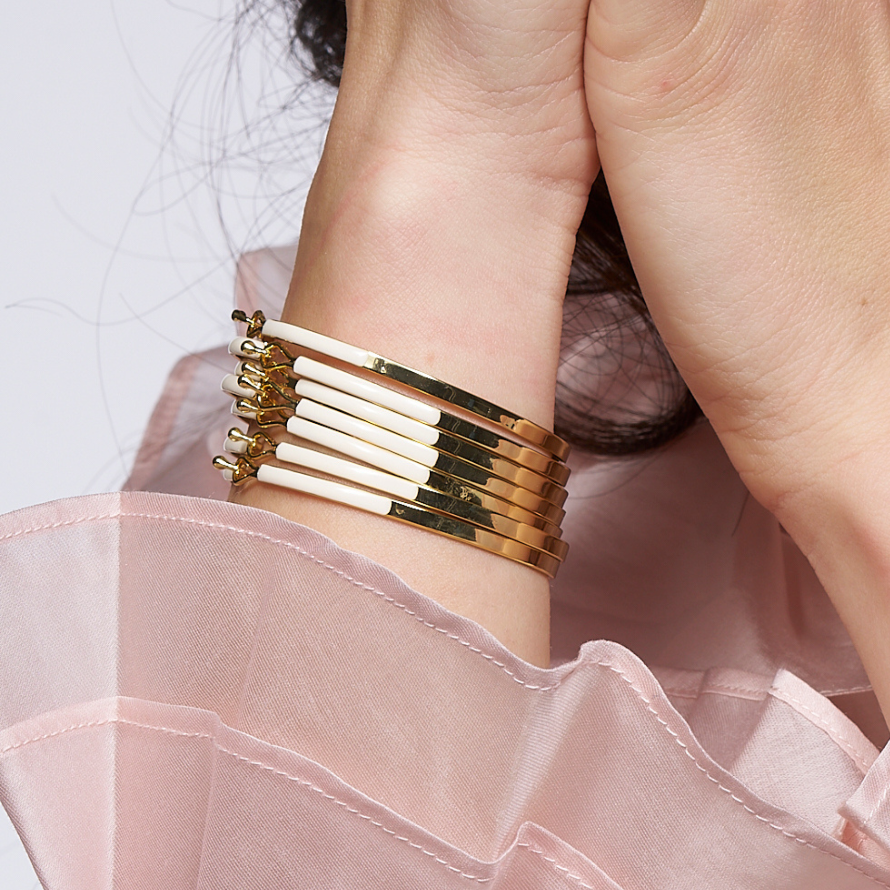 Bracelet Lily - Blanc Sable