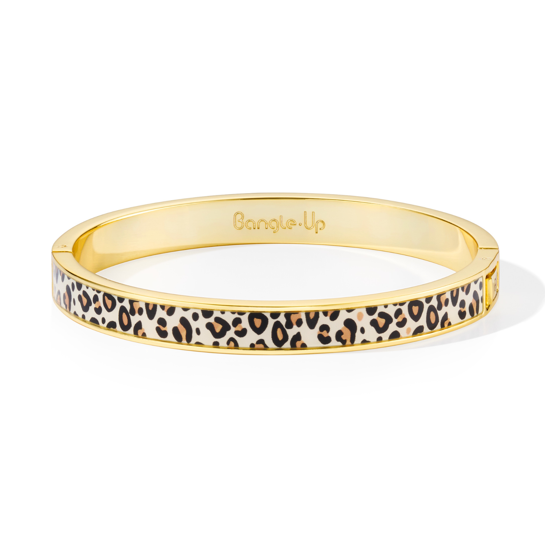 Tina Leopard Bracelet - Sand White