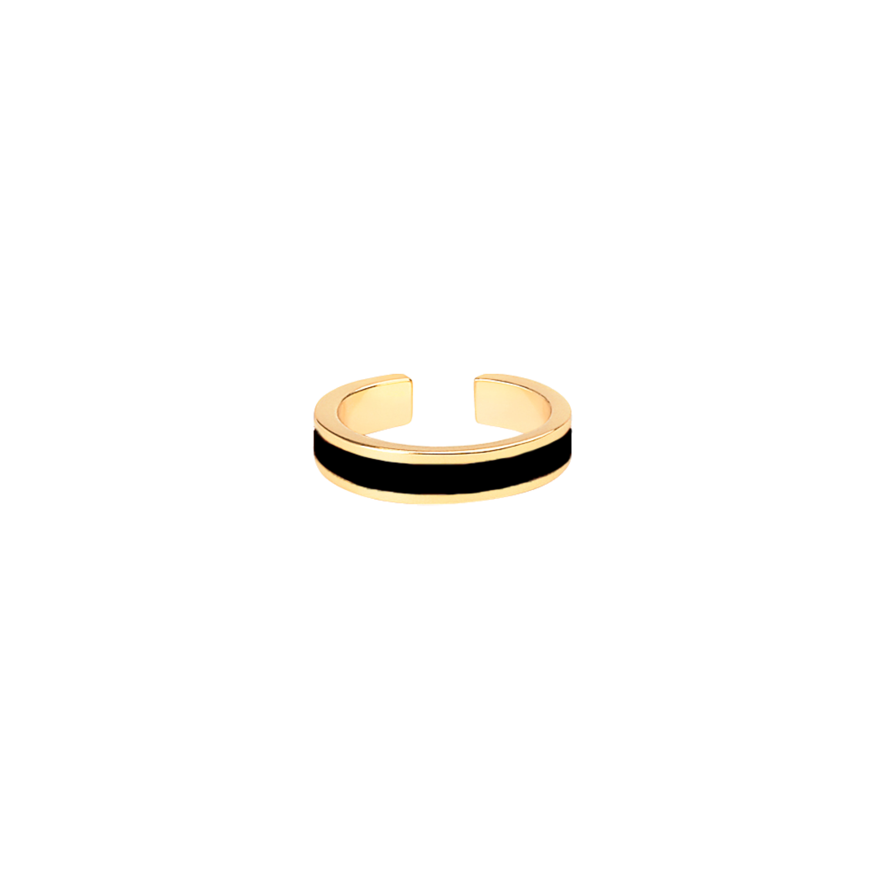 Bangle Ring - Carbon Black