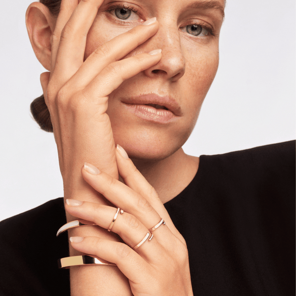 Bague Tara - Blanc sable - Bangle-Up 