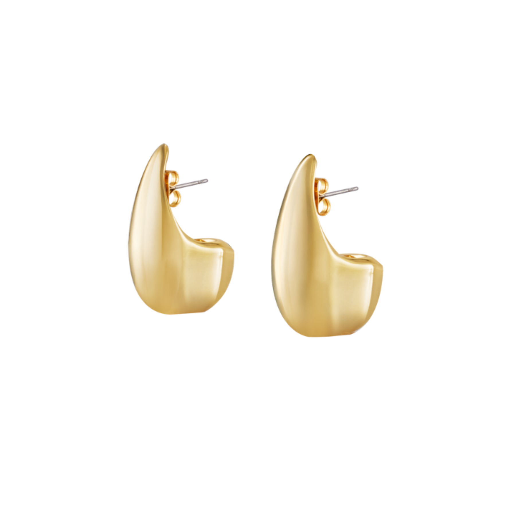 Drop Earrings - Light Gold