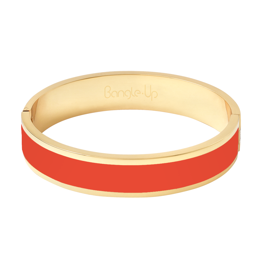 Bracelet Bangle Ovale - Orange Tangerine - Bangle-Up 