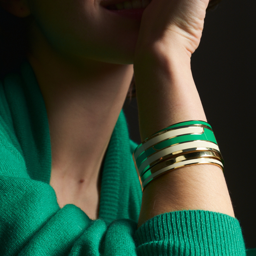 Bracelet Gaya - Simply Green - Bangle-Up 