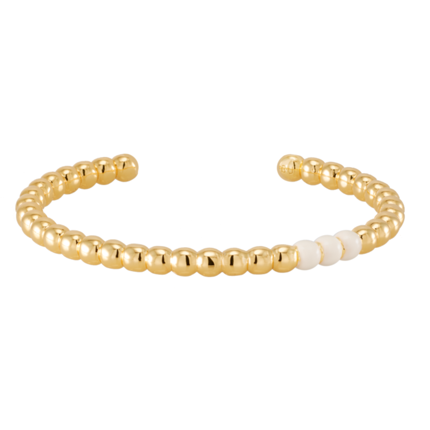 Jonc Lumi Pearl - Blanc Sable