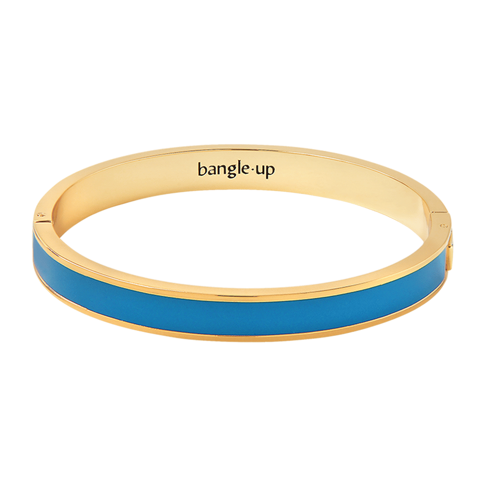 Bracelet  Bangle - Bleu Myosotis