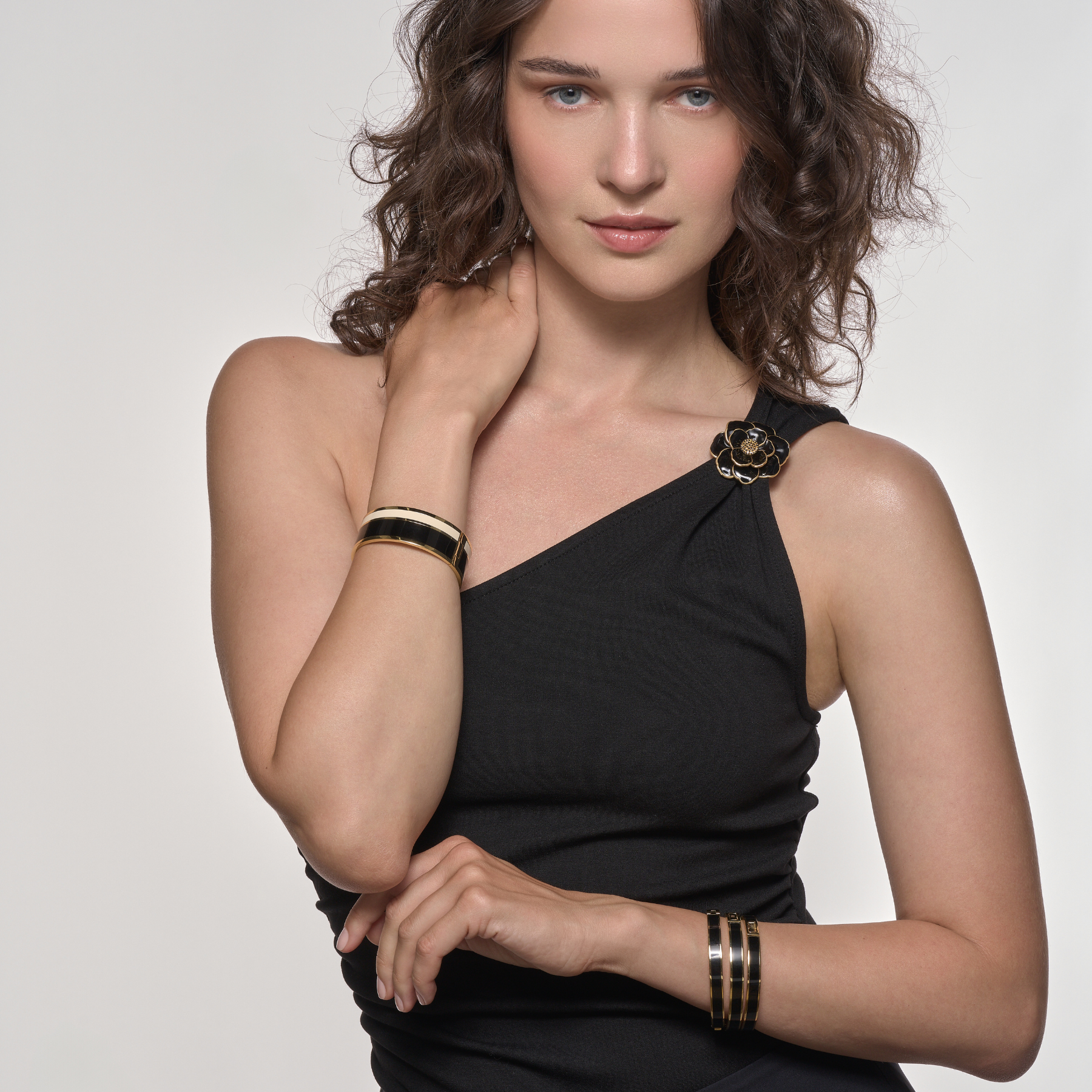 Bangle Bracelet - Carbon Black