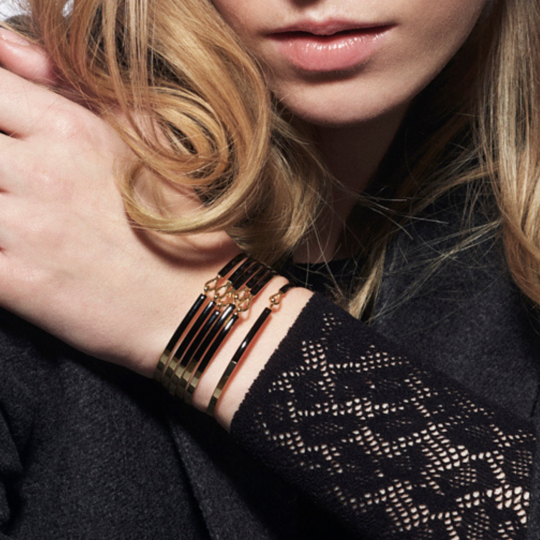 Lily Bracelet - Carbon Black