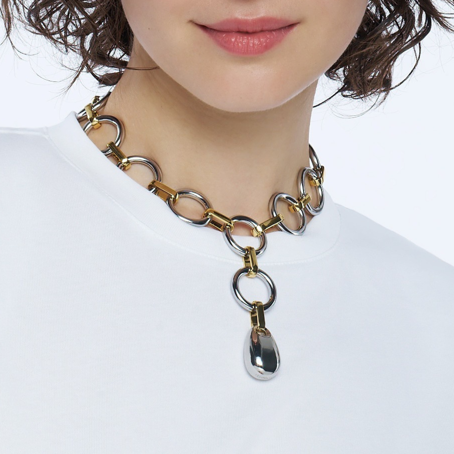 Drop Pendant - Silver