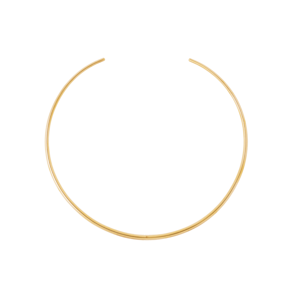 AN-O Torque necklace - Light Gold