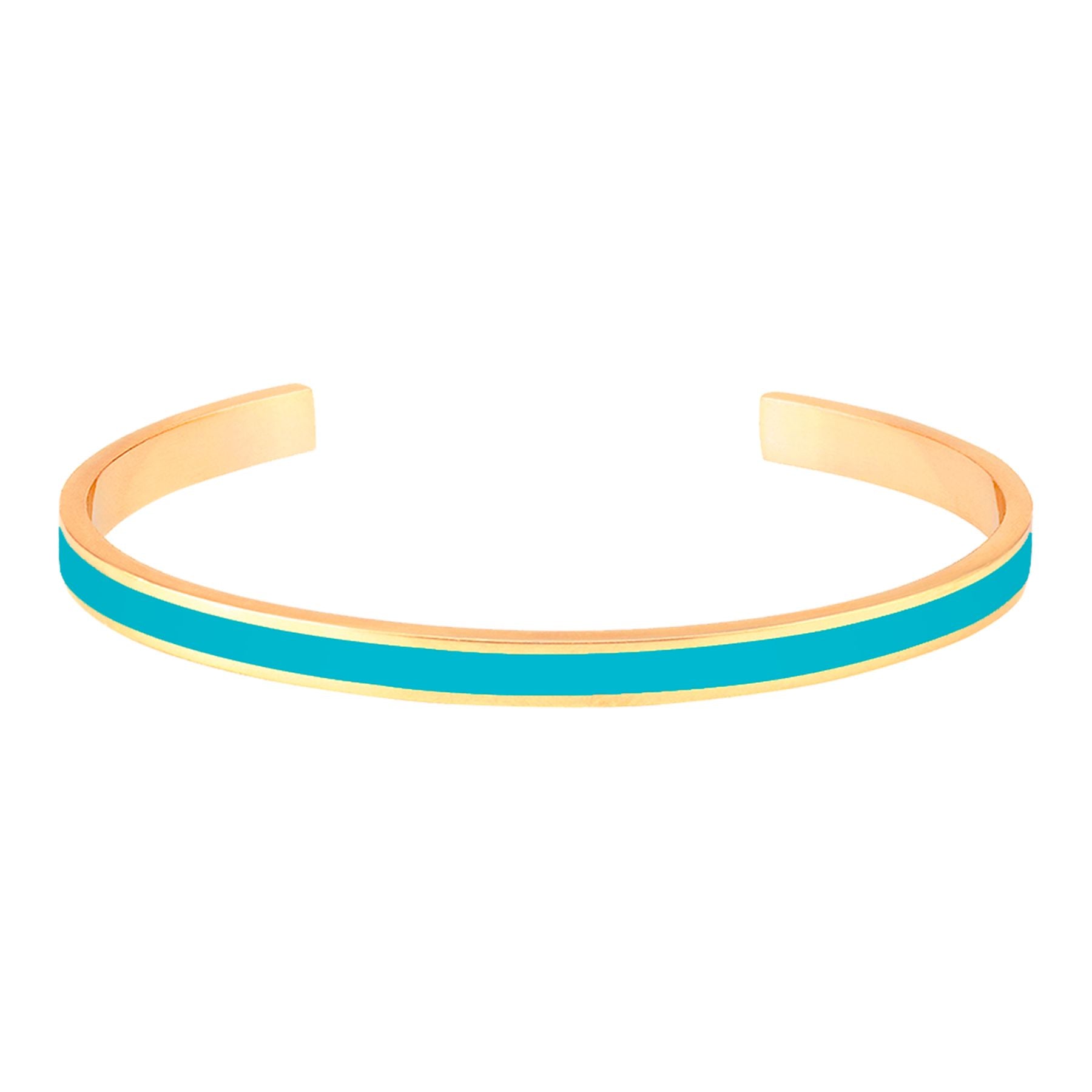 Jonc Bangle - Bleu Turquoise