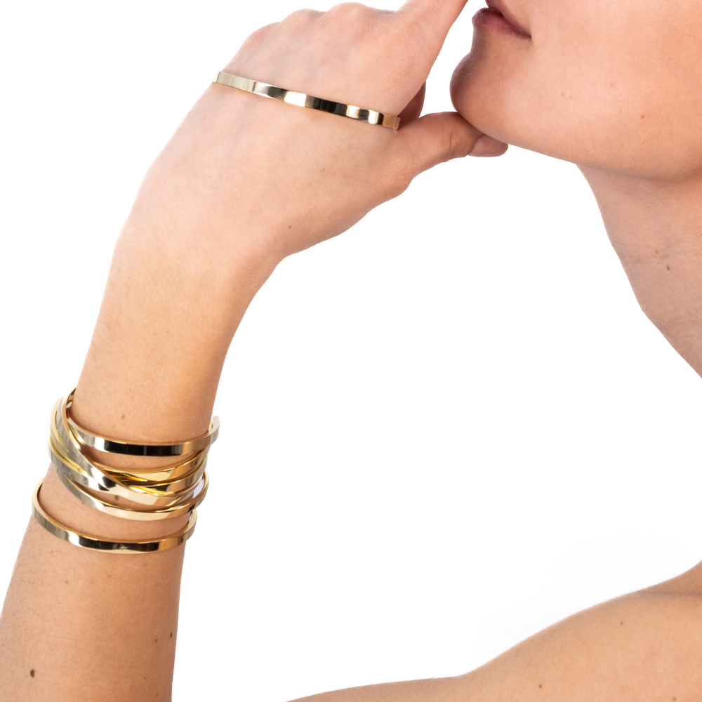 Jonc Bangle - Or Light - Bangle-Up 