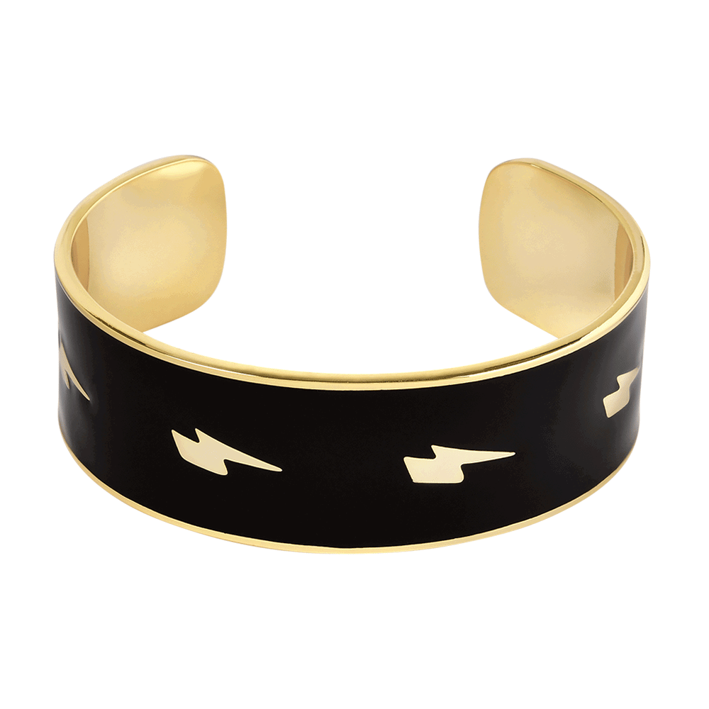 Jonc Ziggy Large - Noir - Bangle-Up 