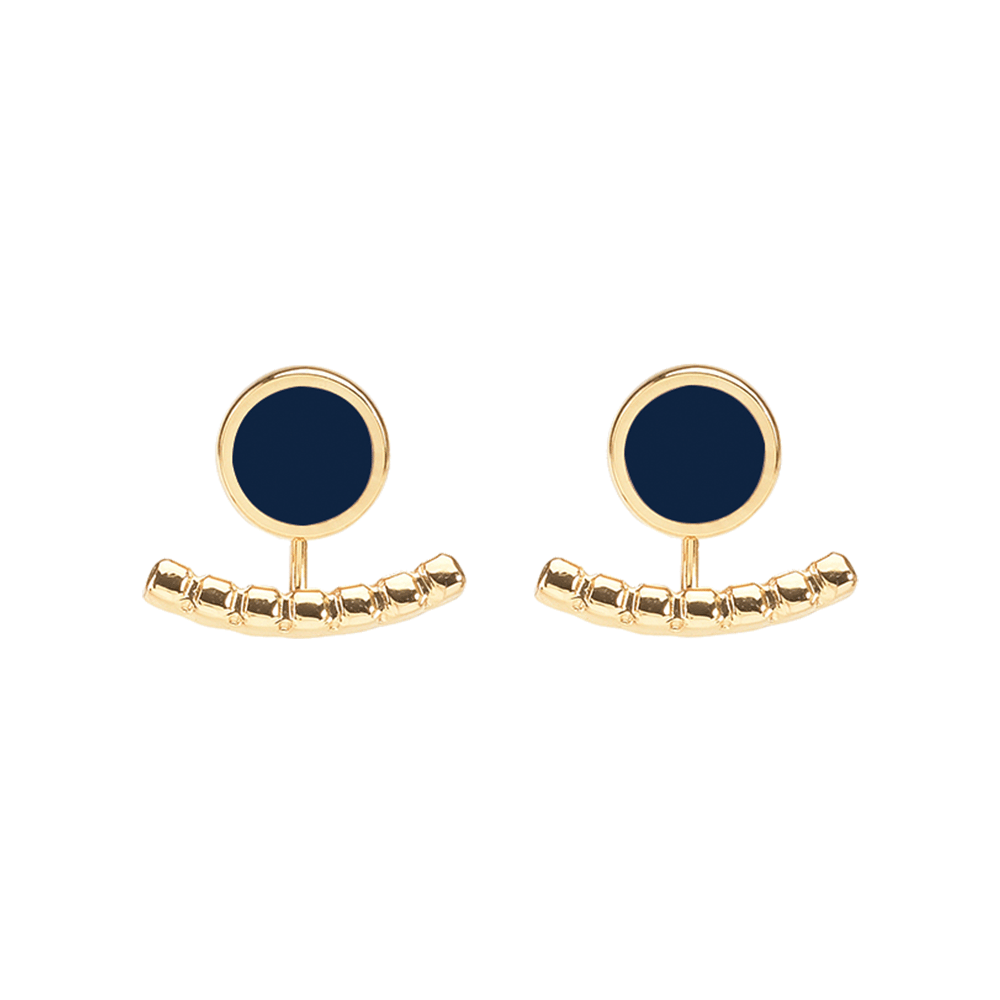 Comete earrings - Midnight blue