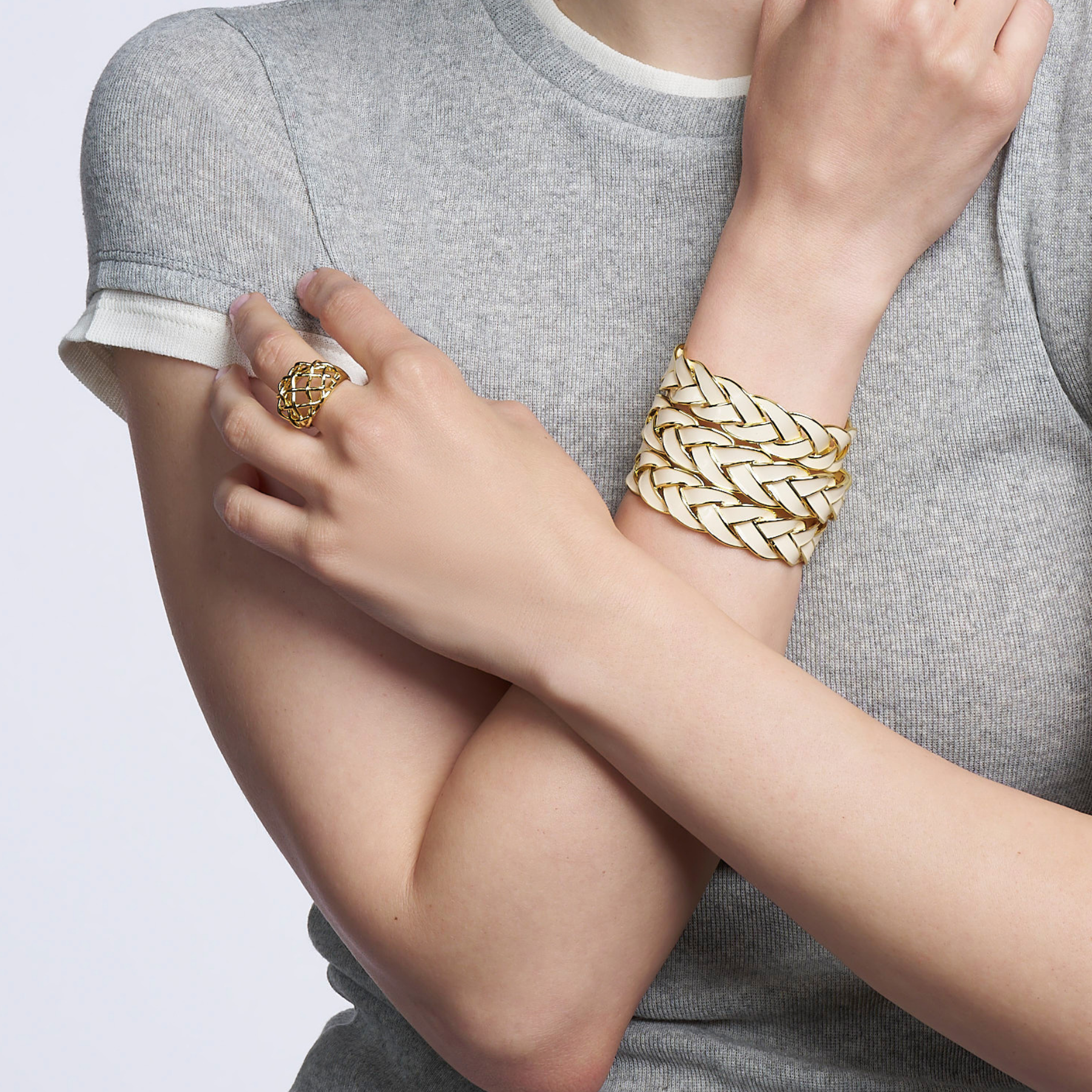 Venus Ring - Light Gold